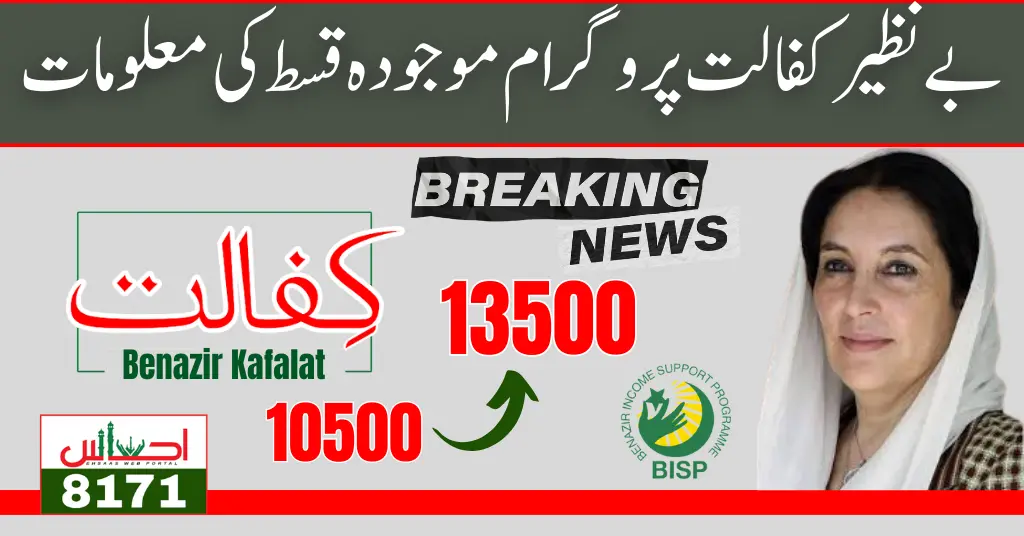 Benazir Kafaalat 10500 Currently Payment Distribution Latest Update