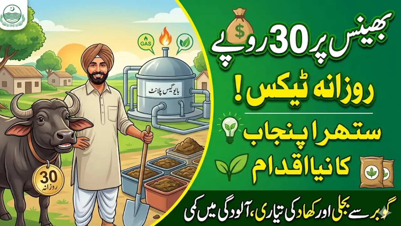 Buffalo Dung Tax Implemented Across Punjab Check Complete Details